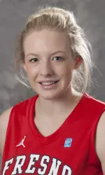 Freshman Alex Sheedy recorded her second career double-double with 10 points and 10 rebounds.