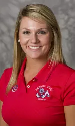 Sophomore Christine Uhalde carded the lowest round of her career.