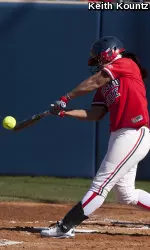 Courtney Moore hit her first career grand slam Thursday
