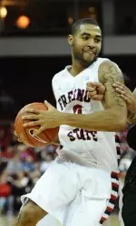 Jerry Brown added his second career double-double with 10 points and 13 rebounds.