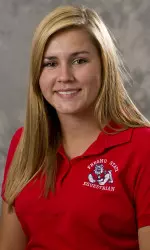 Freshman Ciara Kozlowski earned an MVP honor in Reining with a score of 72.
