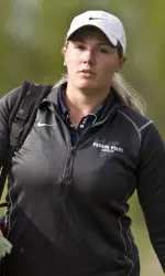 Christine Uhalde led the Bulldogs on the day with a 3-over, 75