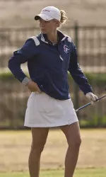Louisa Lies recorded the third lowest par 5 scoring with a 4.80, 3-under.