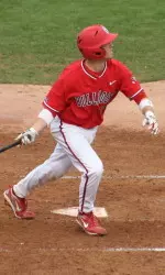 Trent Garrison had a two-run double in the ninght inning Tuesday night.