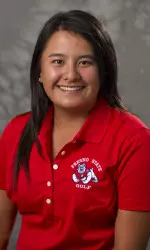 Freshman Madchen Ly leads the Bulldogs with a 76.00 scoring average