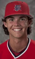 Sophomore Jake Alvarez went 3-for-3 at the plate and now leads Fresno State in batting average (.417) at the midway point in conference play.