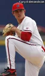 Senior Cody Kendall was near flawless Friday night at Beiden Field, allowing only four hits in Fresno State's 12-2 victory.
