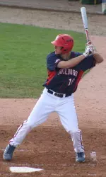 Senior Kenneth Wise hit his third home run of the season Wednesday night at Beiden Field.