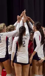 The Fresno State volleyball team was picked to finish fourth at the end of its first season in the Mountain West Conference.
