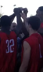 The Bulldogs came together Monday morning for the first of a weeklong boot camp with the Army ROTC.