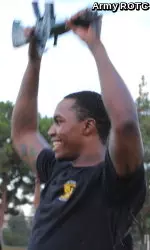 Kevin Foster and the Bulldogs went through rifle training exercises on Friday morning at Warmerdam Field.