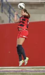 Junior defender Lauren Lindstrom