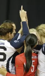 Fresno State volleyball defeated Yale in three sets to finish 2-1 at the University of San Diego Invitational.