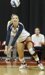 Marissa Brand recorded 19 kills and 12 digs against Air Force for her ninth double-double of the year.