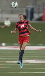 Junior defender Kayla Kret