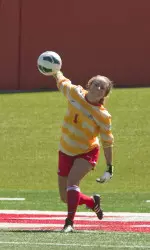 Katie DeVault recorded her second shutout of the season