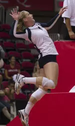 Korrin Wild logged her 14th double-digit kill effort among her 17 matches this season.