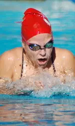 Kelly Simmons set a lifetime-best at last weekend's intrasquad.