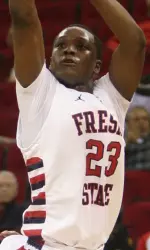 The Bulldogs' backcourt - led by Marvelle Harris' career-high 30 points - has scored 78 of Fresno State's 98 points this season.
