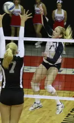 Senior outside hitter Korrin Wild's 20 kills was only two off her season high from last week vs. Wyoming.