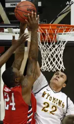 Senior Kevin Foster led the Bulldogs with 14 points in a 55-51 overtime road loss at Wyoming.