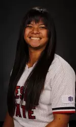 Maria Sio tied the game in the seventh inning with a two-run home run against San Diego.