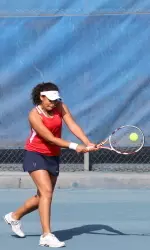 Rana Sherif Ahmed picked up wins in both doubles and singles.