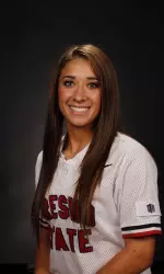 Junior Brooke Ortiz recorded her third multi-hit game of the weekend against Idaho State.