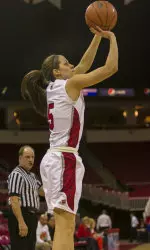 Bree Farley has averaged 14.0 points, shot 58.8 percent from the field and was 5-of-10 from 3-point land in her last two games.