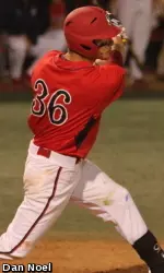 Brody Russell crushed his second home run as a Bulldog on Tuesday night.