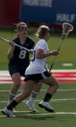 Lauren Natale scored one of two goals for the Bulldogs.