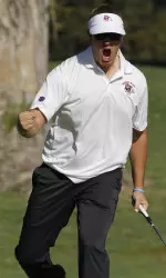 The Bulldogs' Johnny Partridge drained an eagle on 12 and carded one of the day's lowest scores with a 69 at Belmont Country Club.