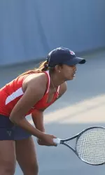 Aishwarya Agrawal won her fourth straight singles match.