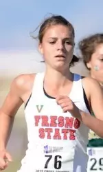 Annemarie Schwanz sets PR in 1500m at Thursday's Mt. SAC Relays