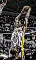 Former Fresno State forward Paul George collected the NBA's Most Improved Player honors for his transformation into the Indiana Pacers' top scoring threat.