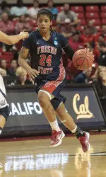 Ki-Ki Moore scored a career-high 33 points in the Bulldogs' NCAA Tournament game