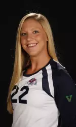 Senior Marissa Brand is one of five Bulldogs who participated in the Fresno Grass Volleyball Association Tournament.