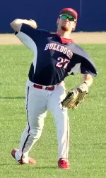 Jordan Luplow batted .325 for the Orleans Firebirds of the Cape Cod Baseball League