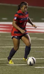 Alyssa Cruz recorded one shot against UC Santa Barbara.