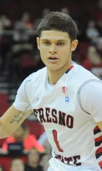 Senior Tyler Johnson recorded the sixth double-double of his career, with 20 points and 11 rebounds.