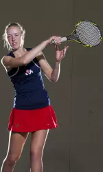 Sophomore Sophie Watts has an ITA singles ranking of No. 104.