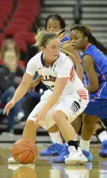 Taylor Thompson is averaging 14.0 points, 4.7 rebounds and 4.3 assists in her last three games