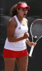 Junior Rana Sherif Ahmed defeated No. 6 Denise Starr of Cal.