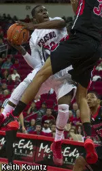 Junior guard Marvelle Harris is one of four returning starters for the Bulldogs entering the 2014-15 season.