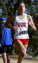 Freshman Mackenzie Landa led the 'Dogs in Palo Alto