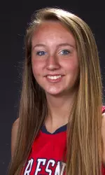 Freshman Allison Poust led the Bulldogs with three goals in her college debut.