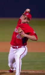 Bulldogs' starter Jordan Brink had another solid outing in 8.1 IP to earn the win