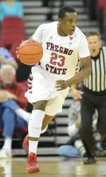 Sophomore Marvelle Harris scored a game-high 26 points to lead the Bulldogs.