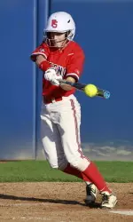 Senior outfielder Kapri Angotti is one of eight returnees in the field for the 'Dogs from 2013.