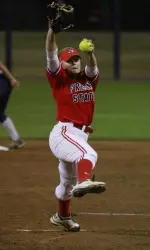 Kiley Shae Aldridge's nine strikeouts vs. No. 6 Washington was two better than the previous team season high